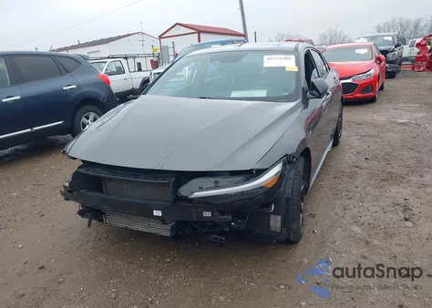 2024 Hyundai Elantra N Line z USA, uszkodzony, nr VIN KMHLR4DF9RU766738
